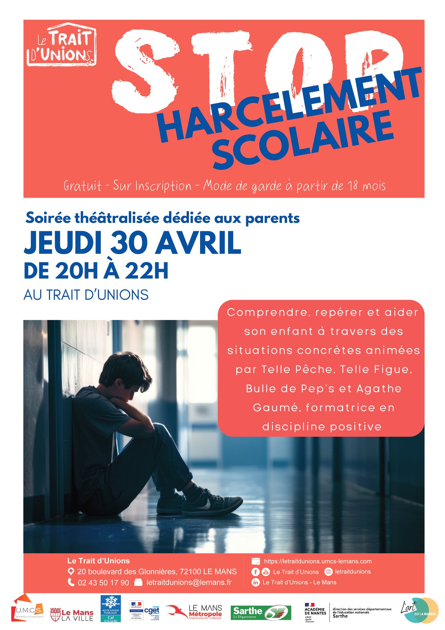 Stop harcèlement scolaire