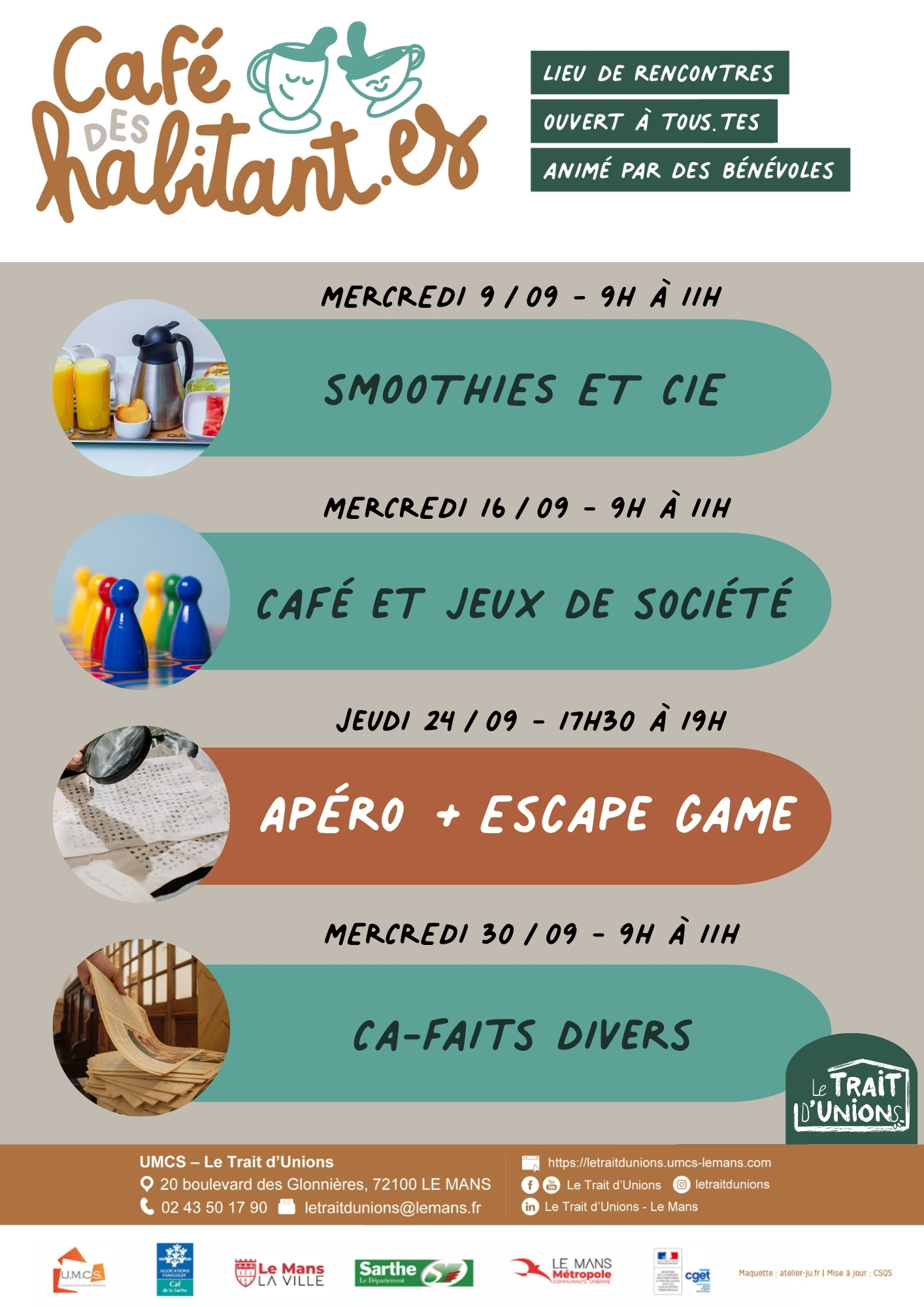 Mercredi Matin au Cafe